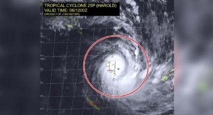 Ciclón tropical 'Harold' azota con fuerza en Vanuatu; es categoría 5