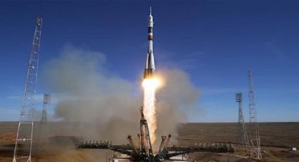 Soyuz MS -16, nave rusa es lanzada a la EEI desde Kazajistán