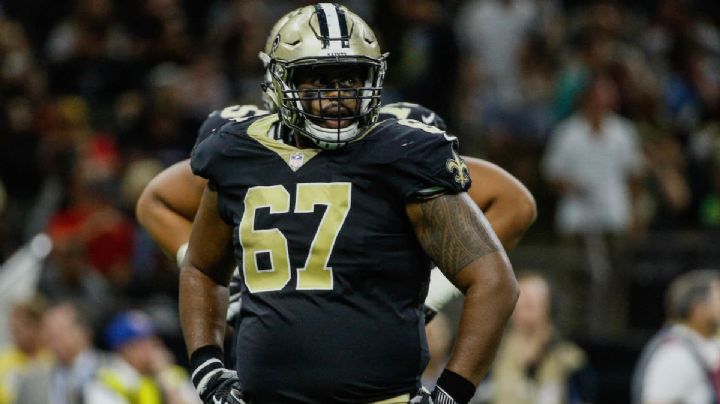 Los New Orleans Saints dejaron de contar con los servicios del guardia ofensivo Larry Warford