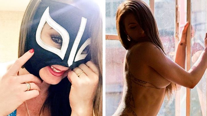 ¡Lo hace de nuevo! Ingrid Brans 'La Reata' se desnuda en protesta contra la censura