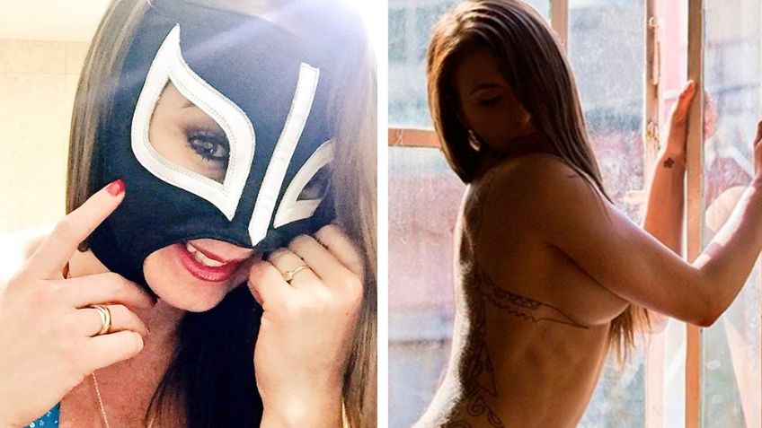 ¡Lo hace de nuevo! Ingrid Brans 'La Reata' se desnuda en protesta contra la censura