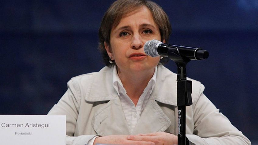 Aristegui denuncia ser víctima de un ataque "virulento" a través de redes sociales