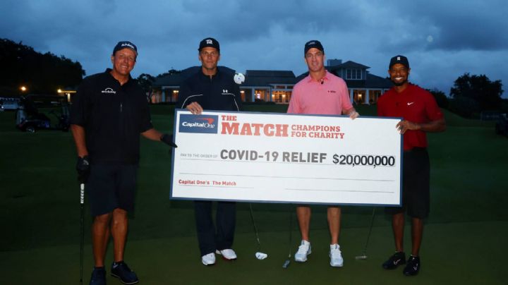 Tiger Woods atrae a casi 6 millones de espectadores en su juego de exhibición