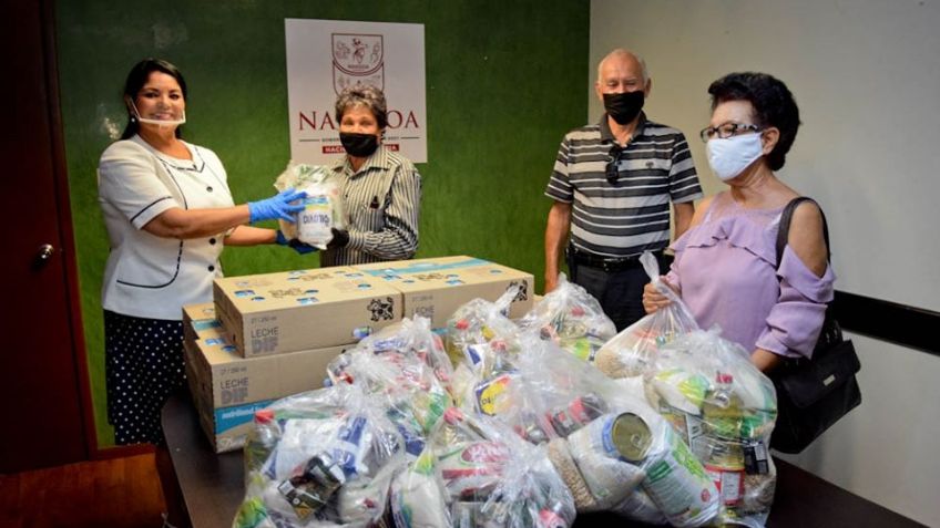 Tiangueros de Navojoa son apoyados con programa alimentario