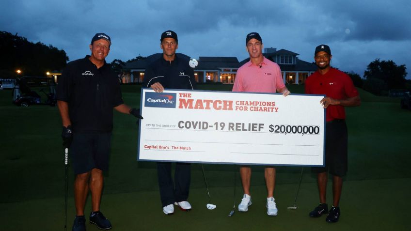 Tiger Woods atrae a casi 6 millones de espectadores en su juego de exhibición