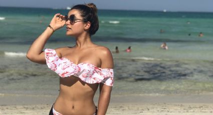 Clarissa Molina comparte íntima fotografía en vestido transparente