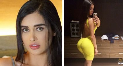 VIDEO: Joselyn Cano no deja nada a la imaginación con colorido vestido traslúcido