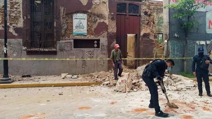 Van dos muertos en Oaxaca por sismo de 7.5 grados, confirma Murat