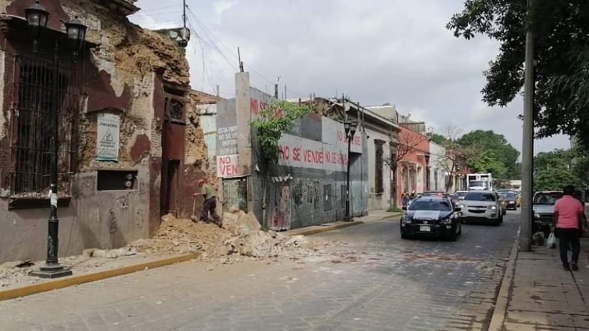 Tras fuerte sismo en Oaxaca, se reporta un muerto y al menos un herido