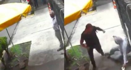 VIDEO: 'Lord Banqueta', en la mira de autoridades por agredir a dos 'abuelitos'