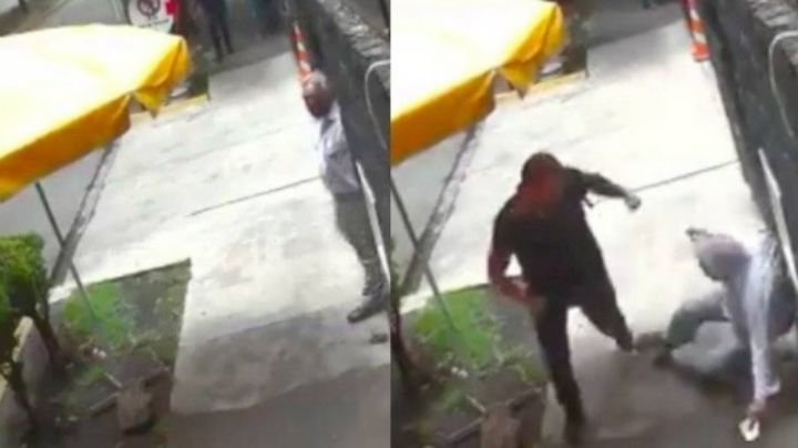 VIDEO: 'Lord Banqueta', en la mira de autoridades por agredir a dos 'abuelitos'
