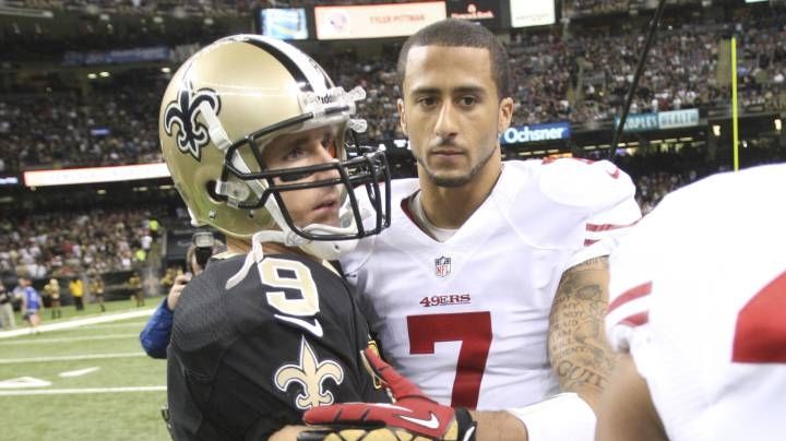 Drew Brees, en contra de arrodillarse: "No estoy de acuerdo que falten al respeto a la bandera"