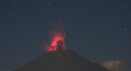 (VIDEO) Popocatépetl: La espectacular explosión nocturna de 'Don Goyo'