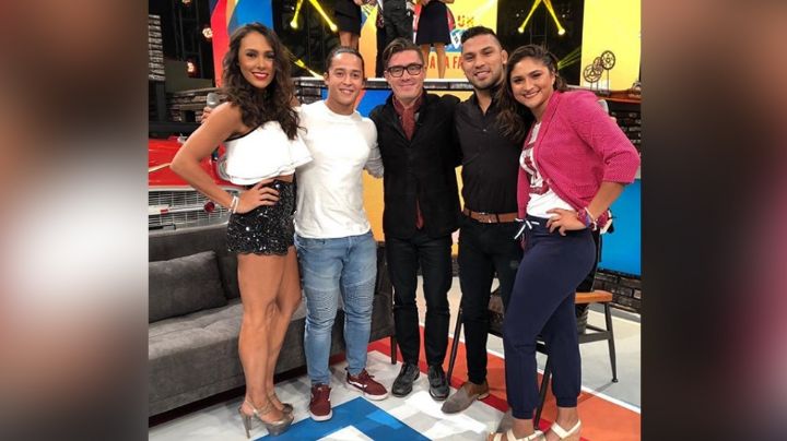 ¡Tómala TV Azteca! Exintegrantes de 'Exatlón' causan furor al posar desde el foro de Televisa