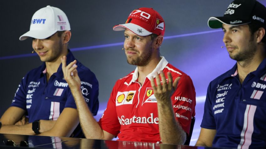Sebastian Vettel ocuparía el lugar que tiene 'Checo' Pérez en Racing Point