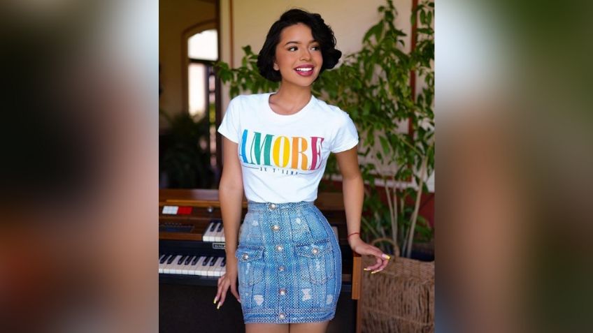 ¡Insólito! Tras cumplir 18 años, Ángela Aguilar muestra coqueto detalle de su cuerpo en FOTO