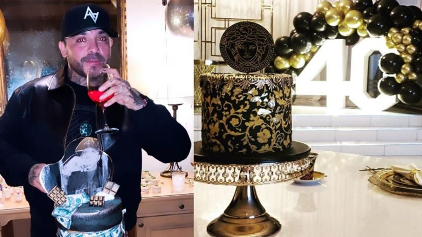 Así fue el festejo del ex de Chiquis Rivera, Ángel del Villar en su cumpleaños 40