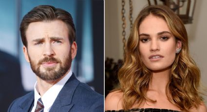 ¿Nuevo romance? Captan a Chris Evans y Lily James en una cena romántica en Londres