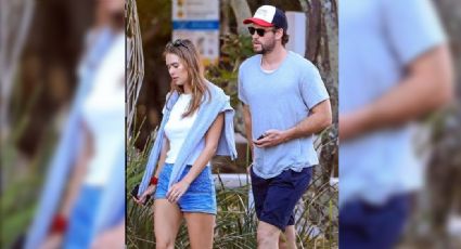 Captan a Liam Hemsworth y a su novia Gabrielle Broks al pasear en Australia
