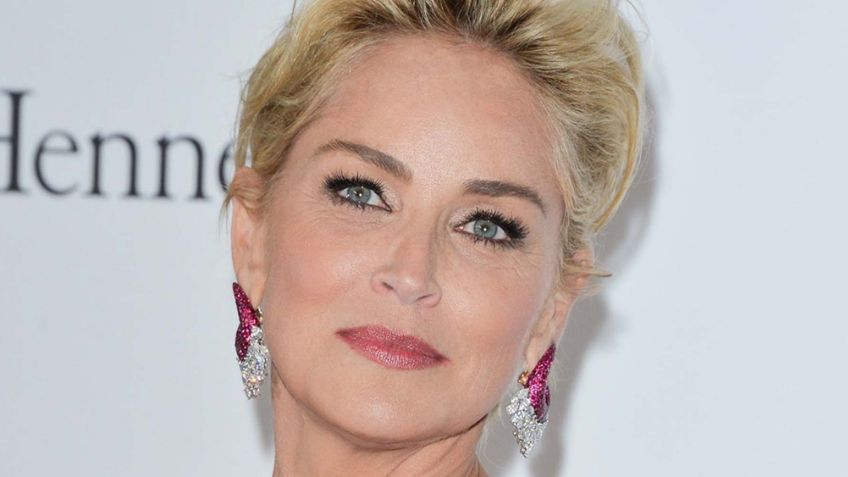 A sus 62 años, Sharon Stone cambia de 'look' y luce 10 años más joven