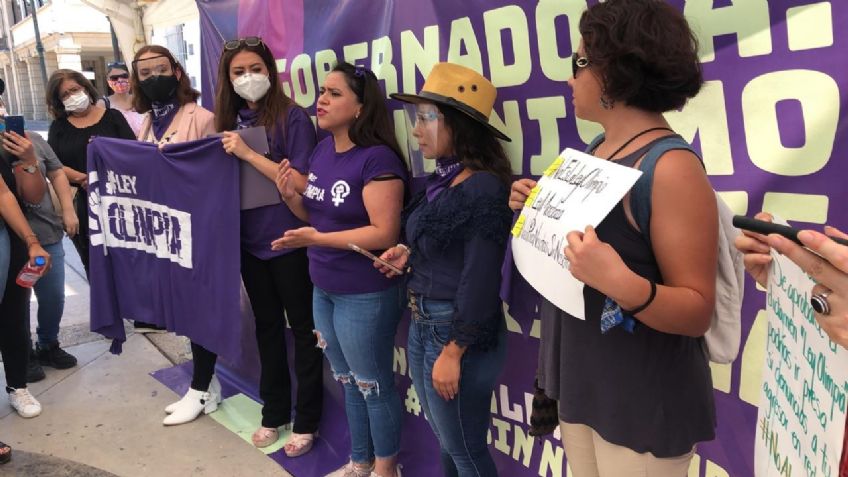 "Lo que les han dicho de la #LeyOlimpia, es un engaño": Olimpia Coral