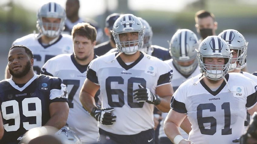 La NFL presume entrenamiento del mexicano Isaac Alarcón con los Cowboys