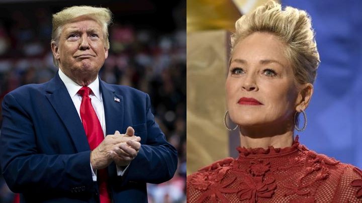 Furiosa, Sharon Stone arremete contra Donald Trump por el contagio de Covid-19 de su hermana