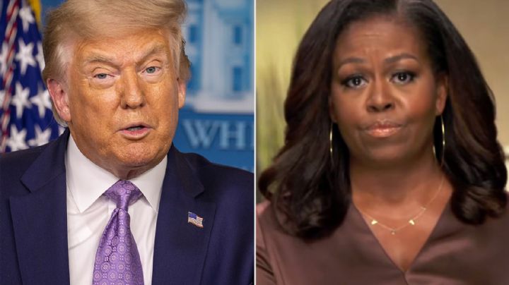 Trump responde a Michelle Obrama: "Gracias a su marido soy presidente"