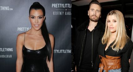 Tras confirmar ruptura con Sofia Richie, Scott Disick coquetea con Kourtney Kardashian