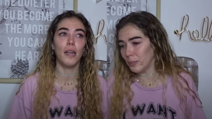 Sin trabajo y con 'deuda', hija de actor de 'Vecinos' rompe en llanto al hablar de la crisis