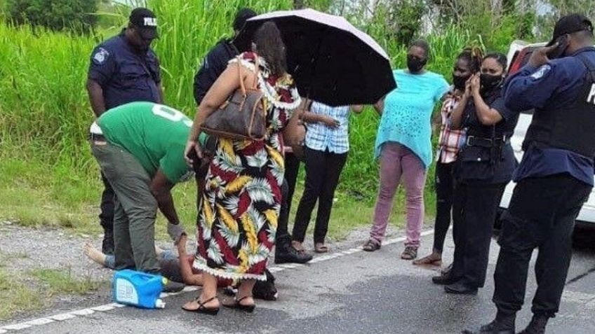 De manera brutal, modelo venezolana es agredida por tres hombre en un taxi