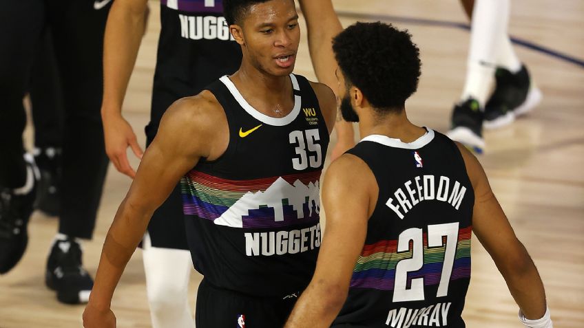 Nuggets evitan eliminación al imponerse al Jazz en el quinto de la serie