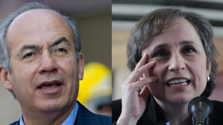Aristegui 'revienta' a Calderón por acusar a AMLO de autoritario en el caso Loret