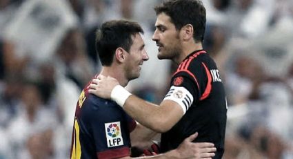 De leyenda a leyenda: Messi se despide con ternura de Iker Casillas por su retiro