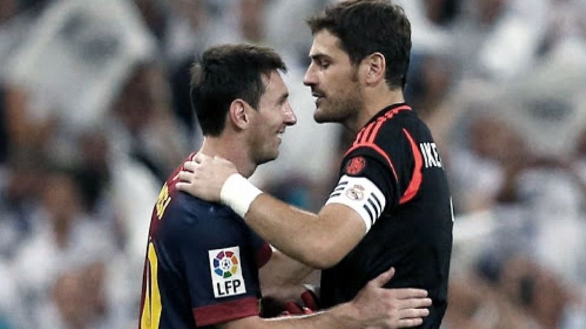 De leyenda a leyenda: Messi se despide con ternura de Iker Casillas por su retiro