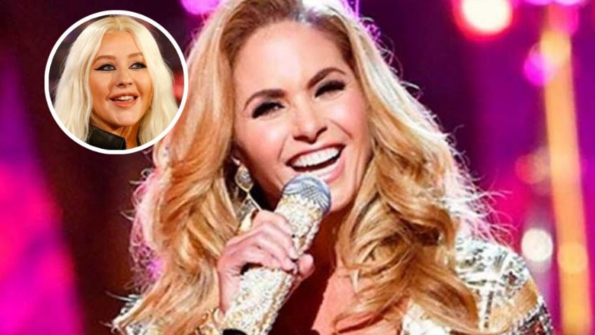 "Se moría por conocerme": Lucero cuenta la vez que se cruzó con Christina Aguilera
