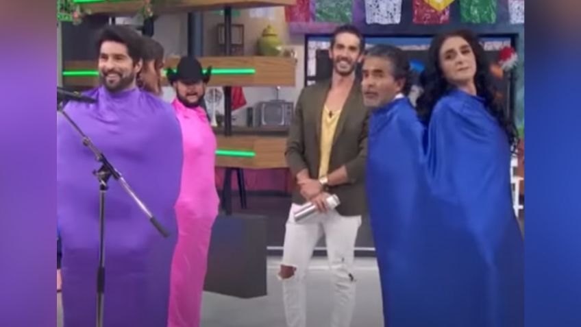 ¡Con la novia presente! Raúl Araiza coquetea a lo descarado en 'Hoy' con Bárbara Torres: "Siento rico"