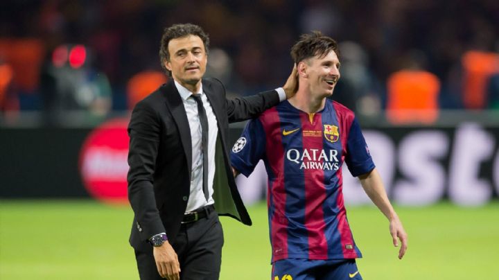 Messi recibe 'duro golpe' de Luis Enrique: "Es de bien nacido ser agradecido"