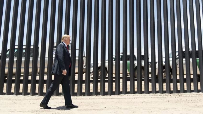 Antes de terminar su mandato, Donald Trump revisará construcción del muro fronterizo