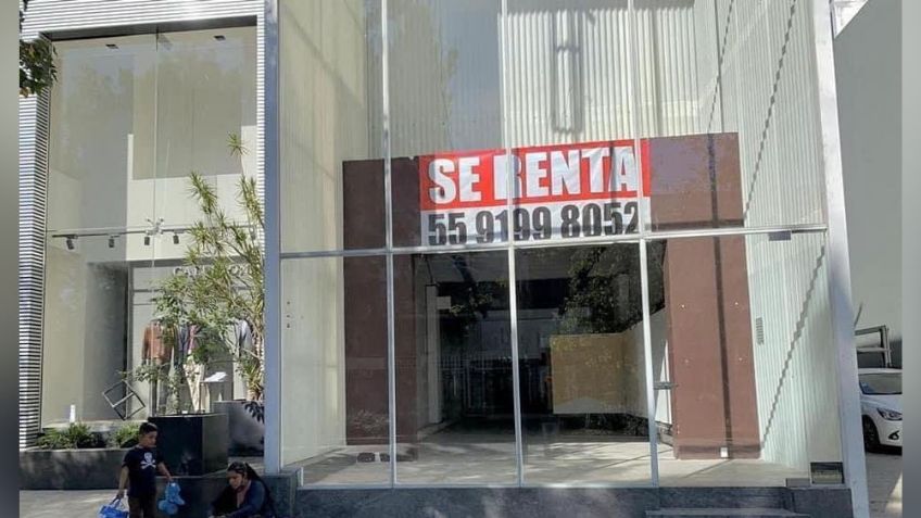 Al borde de la bancarrota, así lucen las lujosas tiendas de ropa en Mazaryk, Polanco