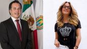 Foto ilustrativa de la nota titulada Andrea Legarreta es comparada con Cuitláhuac García Jiménez por comentarios sobre la nueva cepa