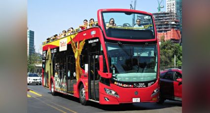 Turibús de la Ciudad de México trasladará a usuarios del Metro en sus unidades