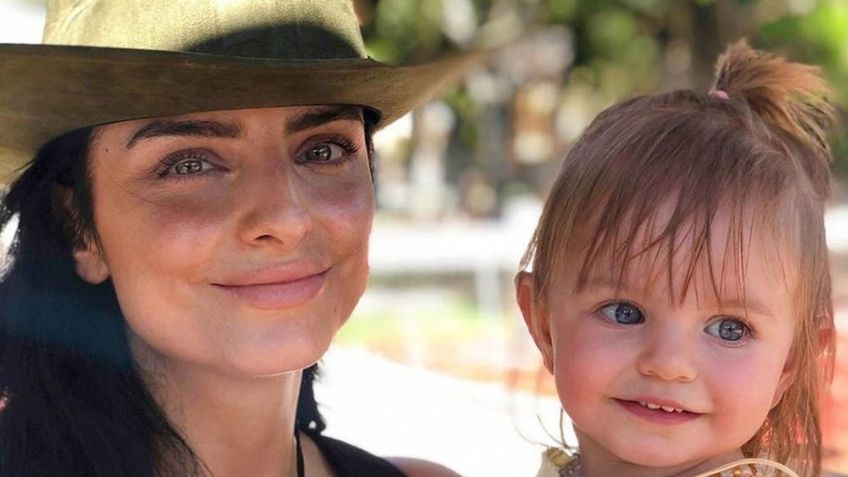 Aislinn Derbez conmueve al dar tierno mensaje para su pequeña hija, Kailani