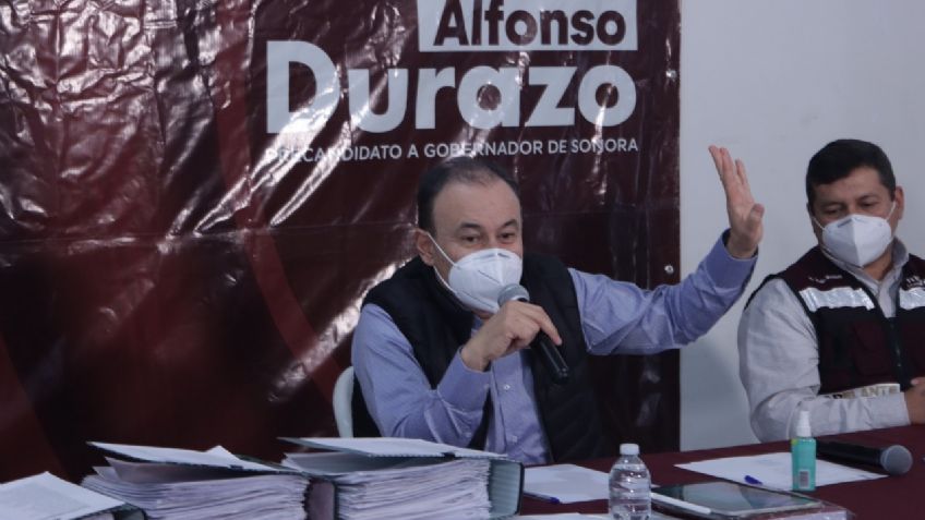 Alfonso Durazo promete paz  para Sonora y ciclovías en Cajeme