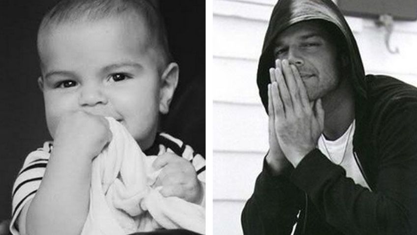 Ricky Martin presume en las redes lo mucho que ha crecido su hijo Renn