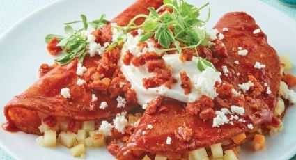 ¡Para chuparse los dedos! Estas enchiladas potosinas serán la comida favorita de tu familia