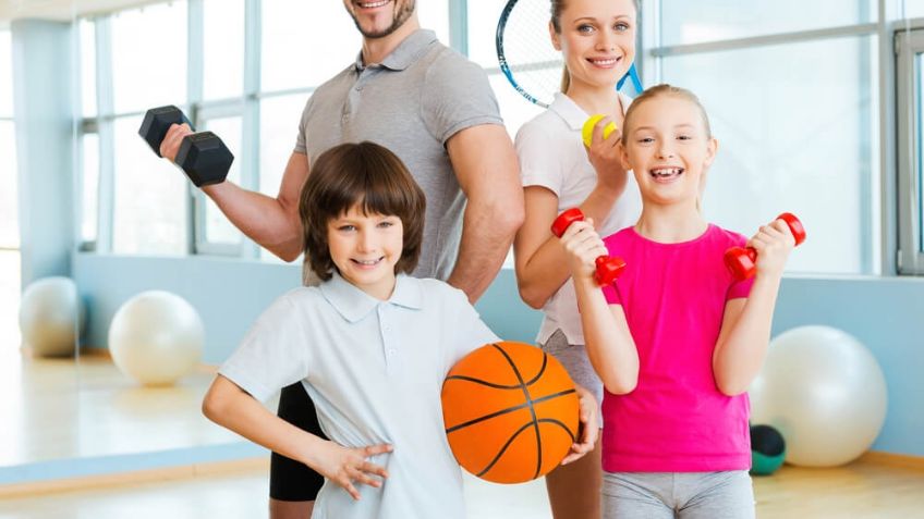 ¡A mover el cuerpo todos! Estos son los beneficios de practicar deporte junto tu familia