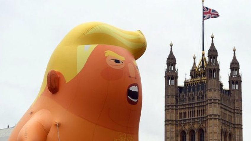 Globo gigante de 'Bebé Trump' se exhibirá en el Museo de Londres