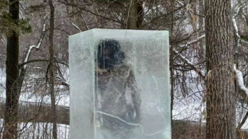 Encuentran un cavernícola congelado en parque de Estados Unidos y sorprende a todo mundo