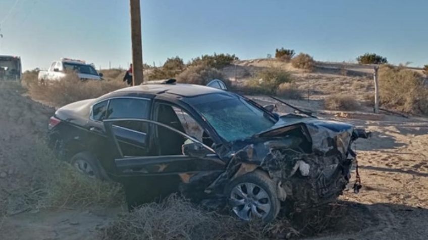 Muere joven de 17 años en accidente carretero entre SLRC y Golfo de Santa Clara